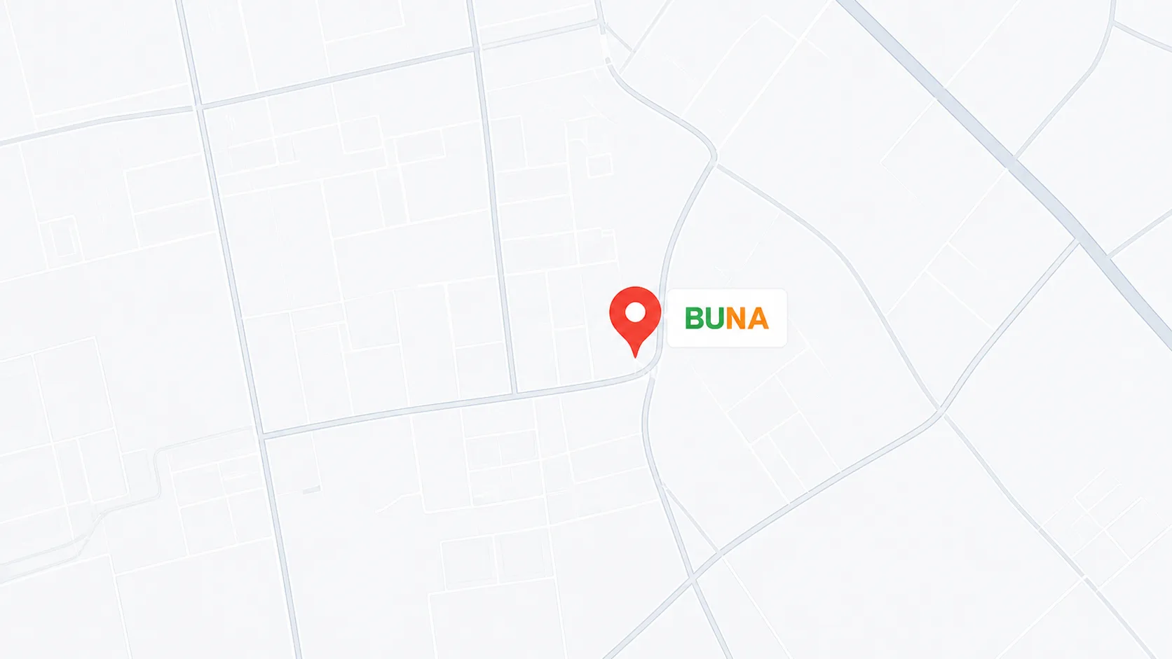 แผนที่แสดงตำแหน่งสำหรับติดต่อบริษัท BUNA